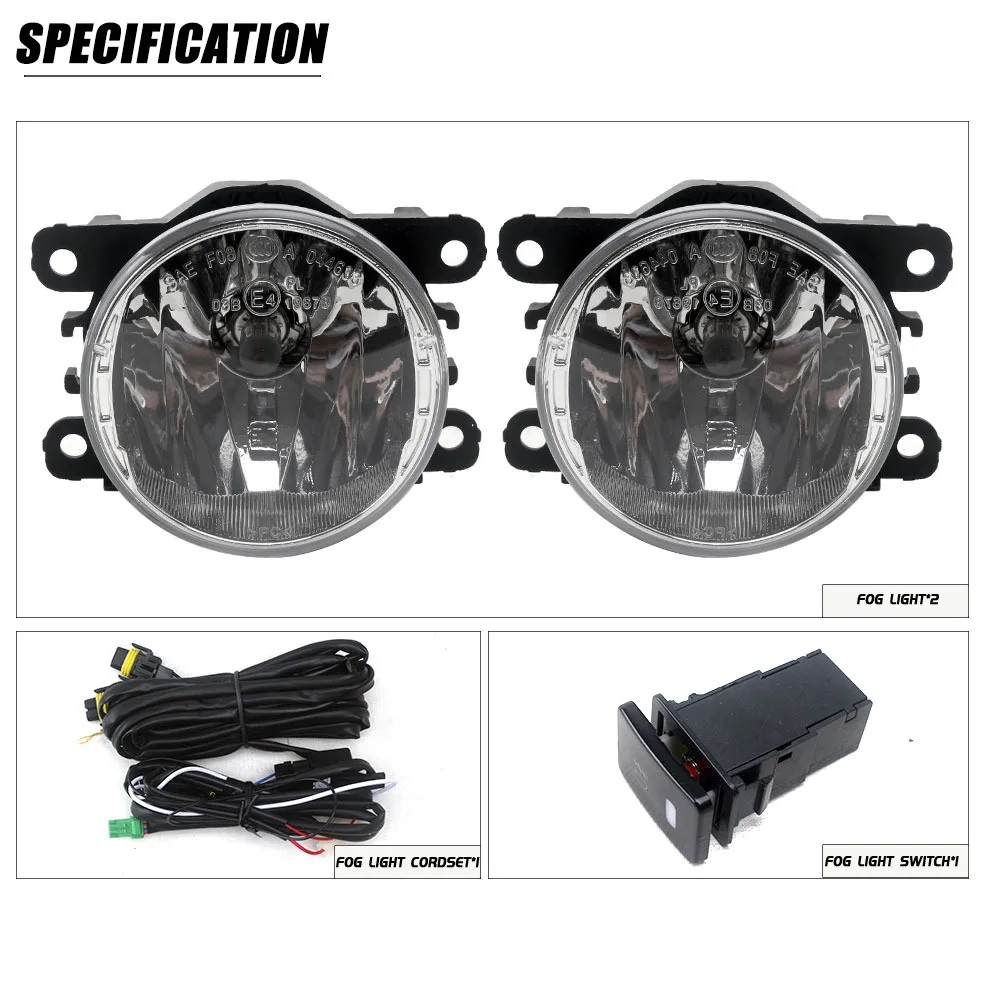 High Quality Four Options Fog Light For Mitsubishi Xpander 2017 2018 2019 2020 Sport LED Fog Lights Fog Lamp
High Quality Four Options Fog Light For Mitsubishi Xpander 2017 2018 2019 2020 Sport LED Fog Lights Fog Lamp
