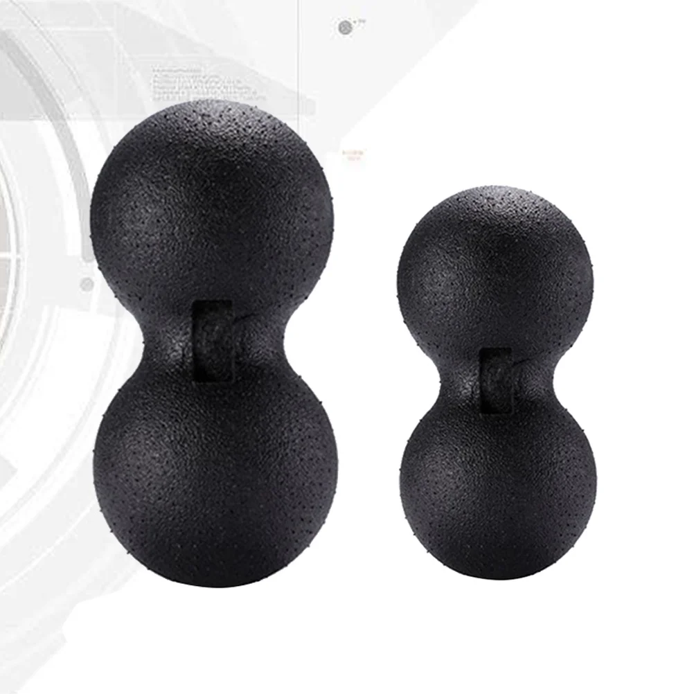2Pcs Peanut Back Roller Extra Firm Muscle Massage Ball Physical Therapy Yoga Massage Pain Relief Sore Muscle Recovery Black
2Pcs Peanut Back Roller Extra Firm Muscle Massage Ball Physical Therapy Yoga Massage Pain Relief Sore Muscle Recovery Black