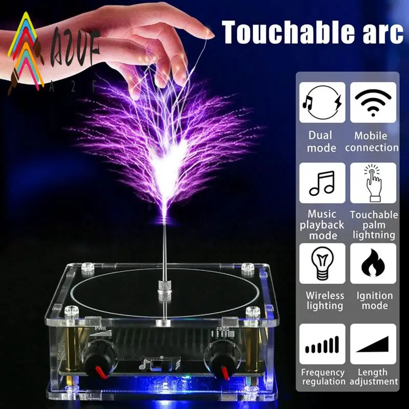 A20F-For Tesla Artificial -Pattern Storm Coil Electronic Pocket Fireworks Bluetooth Music Coil With US Plug
A20F-For Tesla Artificial -Pattern Storm Coil Electronic Pocket Fireworks Bluetooth Music Coil With US Plug