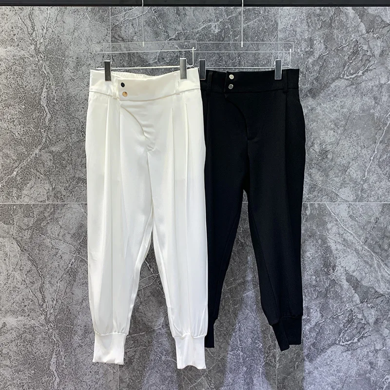 Trendy Loose Harlan Pants Color Spring Summer Casual Sports Men's Long Pants Elastic Waist Youthful Style Black Grey White
Trendy Loose Harlan Pants Color Spring Summer Casual Sports Men's Long Pants Elastic Waist Youthful Style Black Grey White