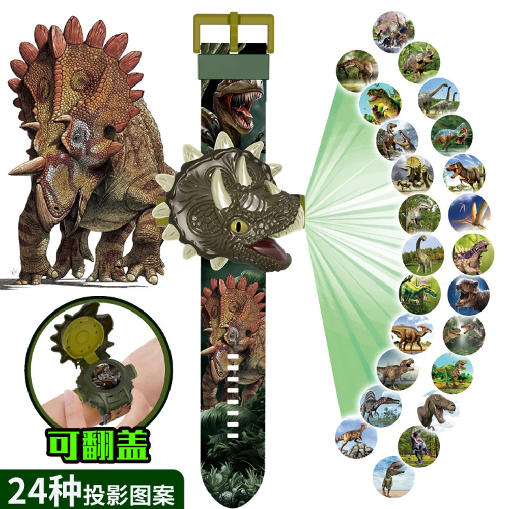 Kids Boys Dinosaur Projection Watch Toys for Children Fun Luminous Toy Watches Digital Screen 3D Cartoon Patterns Birthday Gift
Kids Boys Dinosaur Projection Watch Toys for Children Fun Luminous Toy Watches Digital Screen 3D Cartoon Patterns Birthday Gift