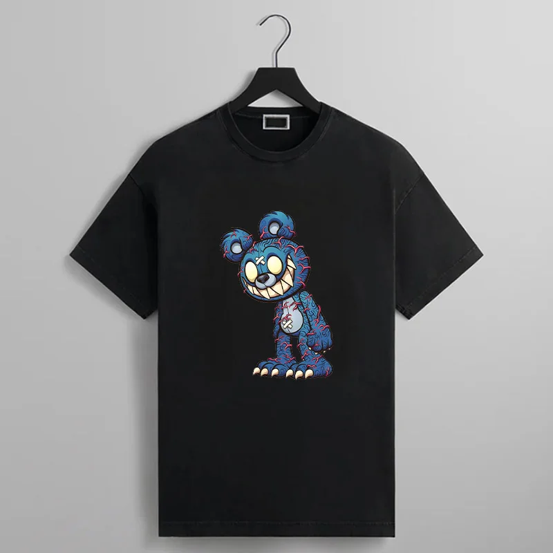 Men's Casual Short Sleeve T-shirt Zombies Bear Print Man Design Tees Vintage Trendy High Quality Cotton Tops for Male
Men's Casual Short Sleeve T-shirt Zombies Bear Print Man Design Tees Vintage Trendy High Quality Cotton Tops for Male