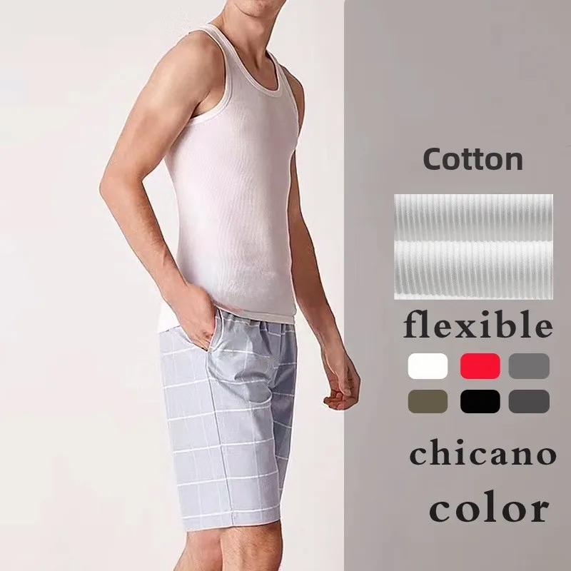 Chicano West Coast Thiened High Elastici Slim Fit Thiened Fitn Sports Vest Men's White Trendy Sweatirt Casual Summ...
Chicano West Coast Thiened High Elastici Slim Fit Thiened Fitn Sports Vest Men's White Trendy Sweatirt Casual Summ...