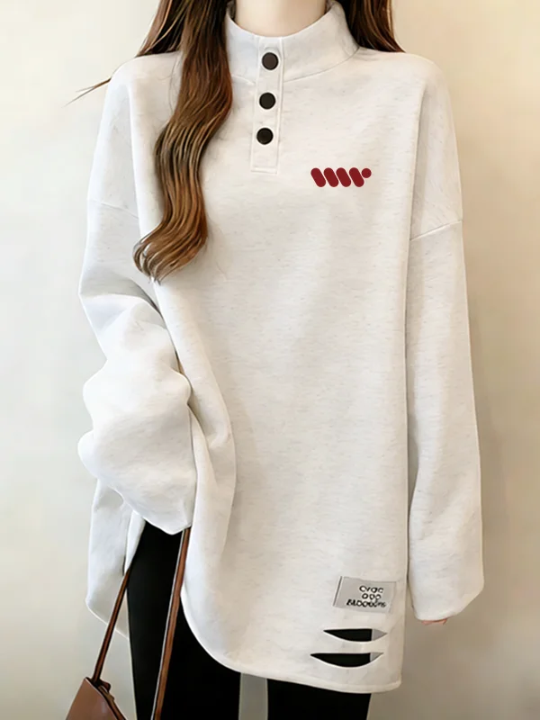 Женская модная зимняя вельветовая кофта средней длины с высоким воротником, свободного кроя, с длинными рукавами, с мультяшным принтом, для ношения под верхней одеждой.
Женская модная зимняя вельветовая кофта средней длины с высоким воротником, свободного кроя, с длинными рукавами, с мультяшным принтом, для ношения под верхней одеждой.