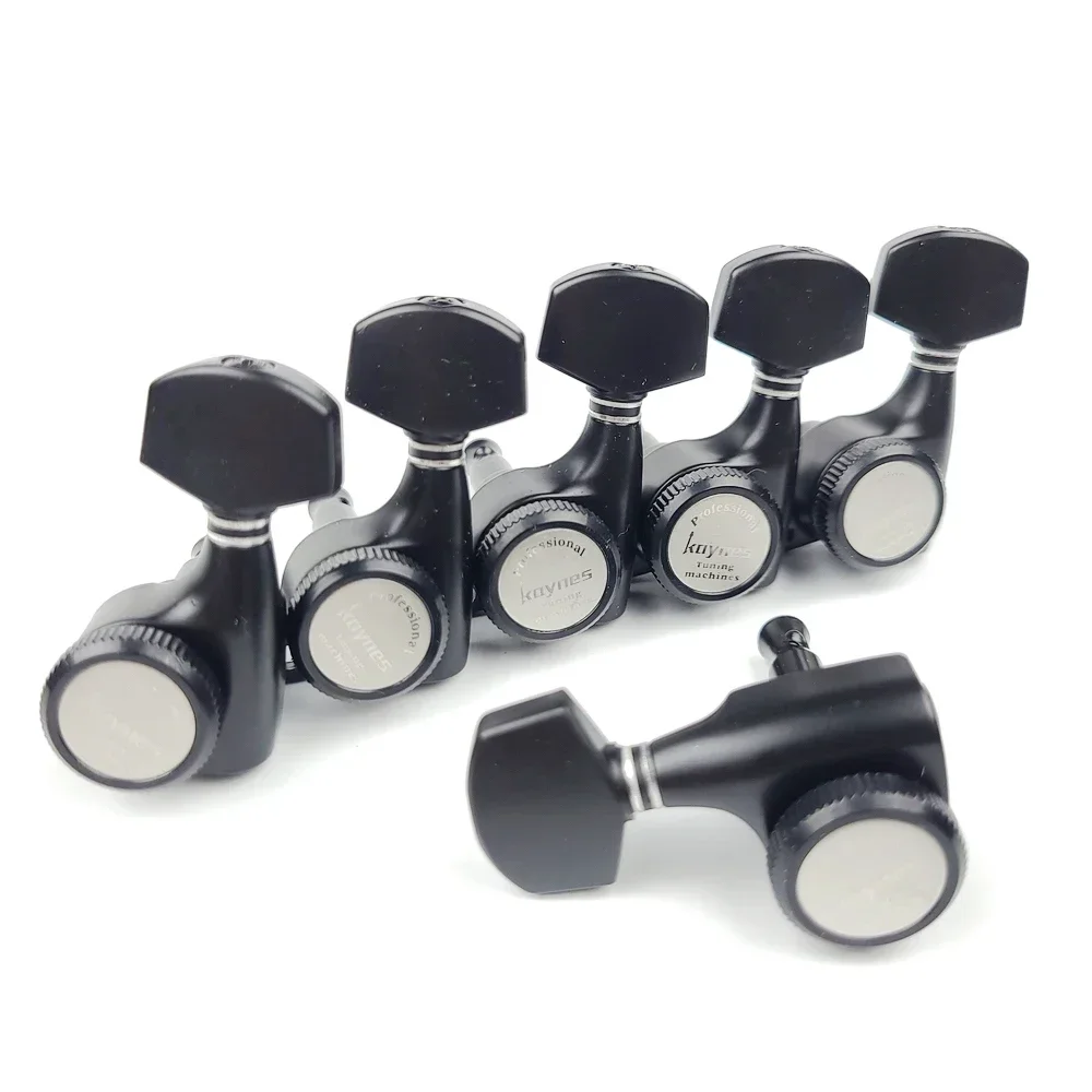 Hot Sale-1 Set Guitar Locking Tuners Electric Guitar Machine Heads Tuners Lock String Tuning Pegs Black 【Made in Korea】
Hot Sale-1 Set Guitar Locking Tuners Electric Guitar Machine Heads Tuners Lock String Tuning Pegs Black 【Made in Korea】