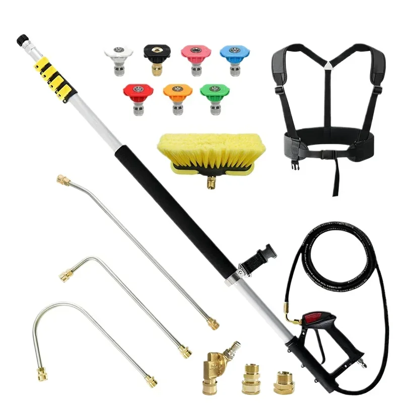 High pressure cleaner telescopic rod water gun 4 sections 5 sections adjustable telescopic water gun
High pressure cleaner telescopic rod water gun 4 sections 5 sections adjustable telescopic water gun