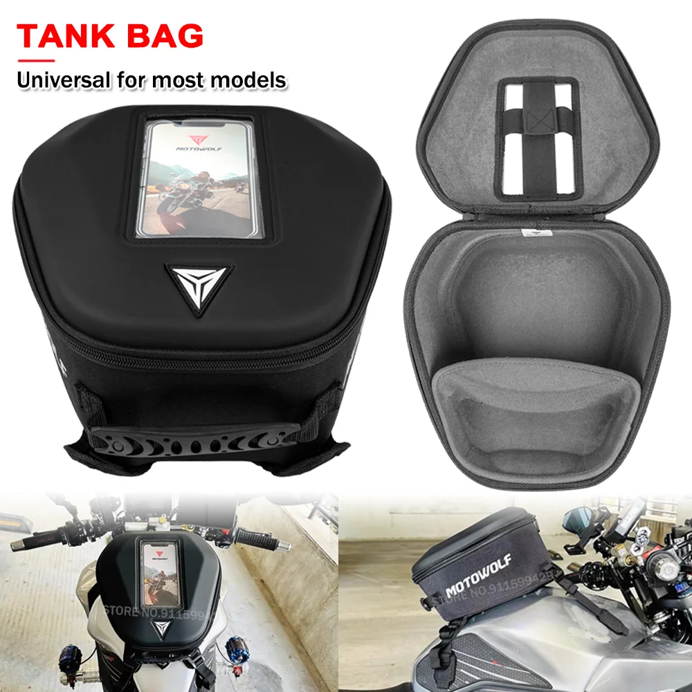 Motorcycle Tank Bag Universal Oil Fuel Tank Bag Cycliing Shoulder Single Bags Riding Travel Backpack For BMW R1250GS R1200GS
Motorcycle Tank Bag Universal Oil Fuel Tank Bag Cycliing Shoulder Single Bags Riding Travel Backpack For BMW R1250GS R1200GS