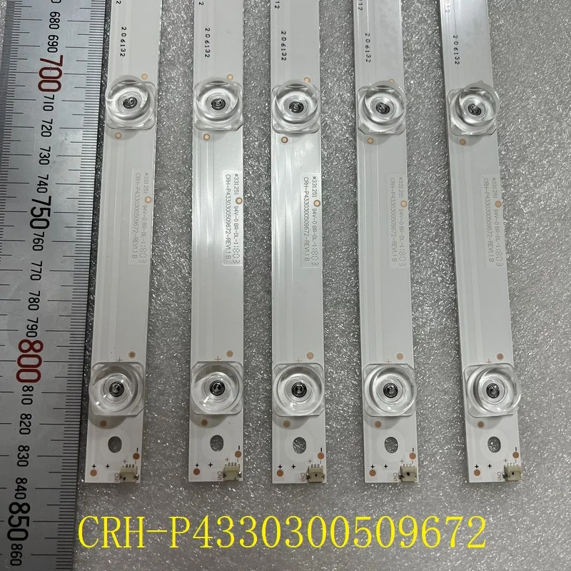 LED Backlight Strip 9LED For Sharp LC-43UI8652E LC-43CUF8472ES LC-43CUG8462KS LC-43CUG8461KS LC430EQY-SHM1 CRH-P4330300509672
LED Backlight Strip 9LED For Sharp LC-43UI8652E LC-43CUF8472ES LC-43CUG8462KS LC-43CUG8461KS LC430EQY-SHM1 CRH-P4330300509672
