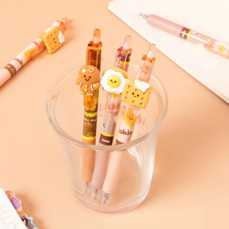 36pcs/lot Creative Cookies Press Gel Pen Cute 0.5mm Neutral Pen School writing Supplies Promotional Gift
36pcs/lot Creative Cookies Press Gel Pen Cute 0.5mm Neutral Pen School writing Supplies Promotional Gift