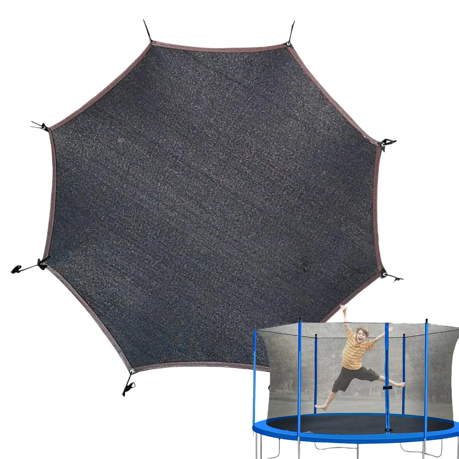 8/10/12/14ft Trampoline Sun Shade Sail Mesh Netting Sunblock Canopy Cover For Outdoor Backyard Round Trampoline Accessories
8/10/12/14ft Trampoline Sun Shade Sail Mesh Netting Sunblock Canopy Cover For Outdoor Backyard Round Trampoline Accessories