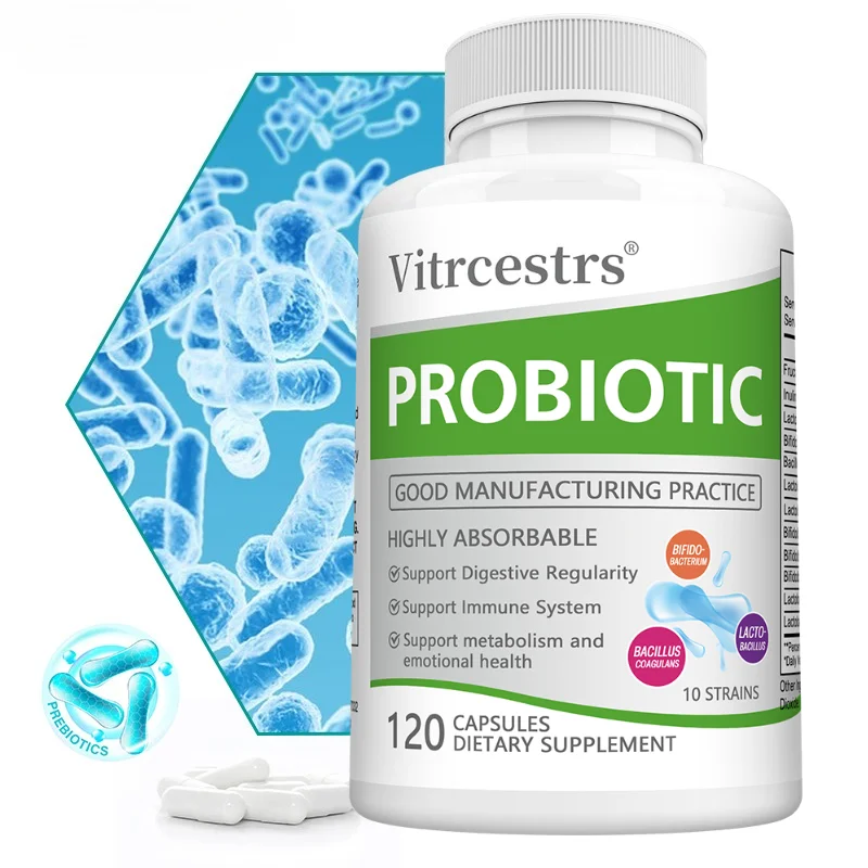 Multi-Strain Probiotics Capsules, Prebiotics & Digestive Enzymes, Daily Adult Gut Digestive Balance & Immune Foundation Support
Multi-Strain Probiotics Capsules, Prebiotics & Digestive Enzymes, Daily Adult Gut Digestive Balance & Immune Foundation Support