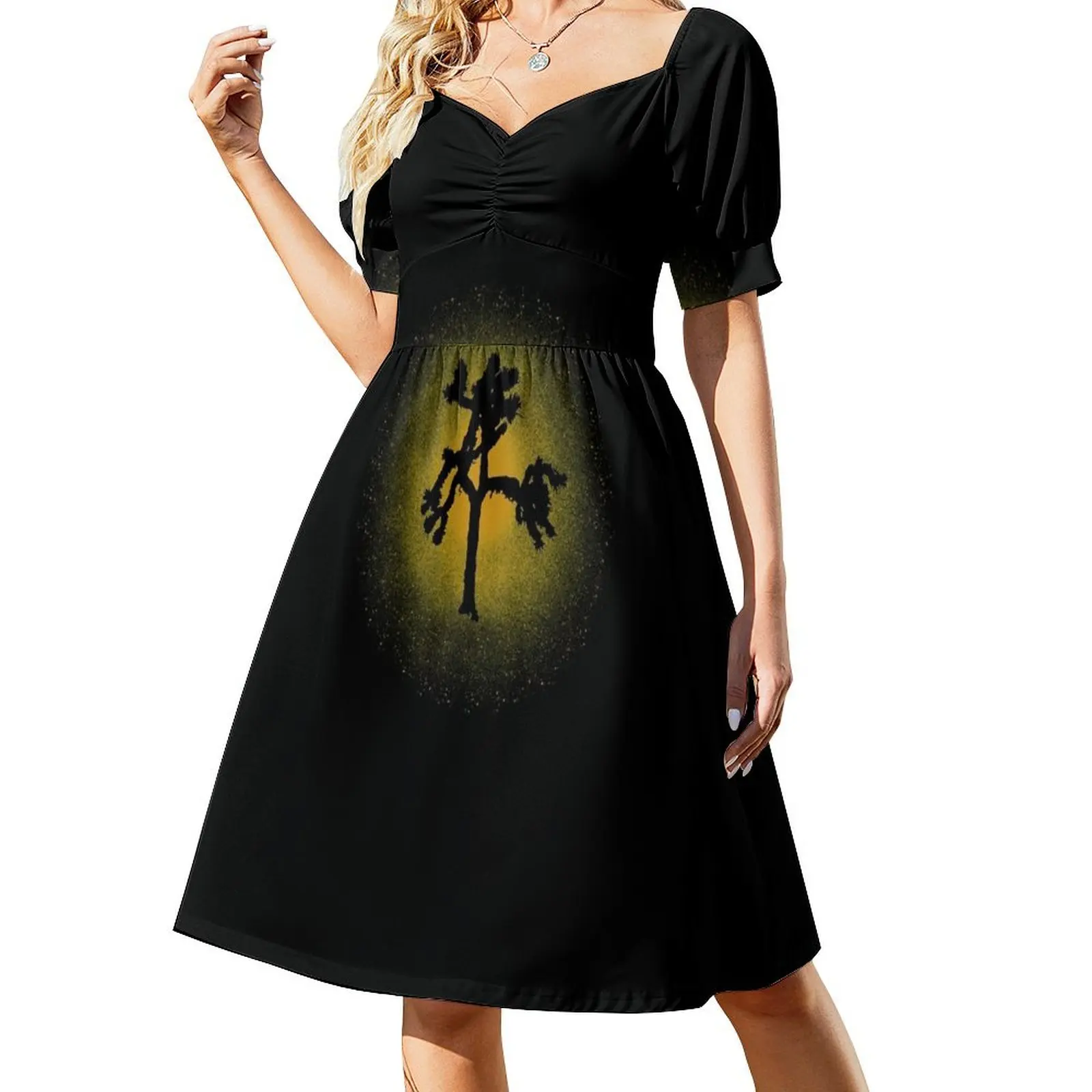 Joshua Tree Gold 30th Short-Sleeved Dress bandage dress dress for women Women's evening chic and elegant evening
Joshua Tree Gold 30th Short-Sleeved Dress bandage dress dress for women Women's evening chic and elegant evening