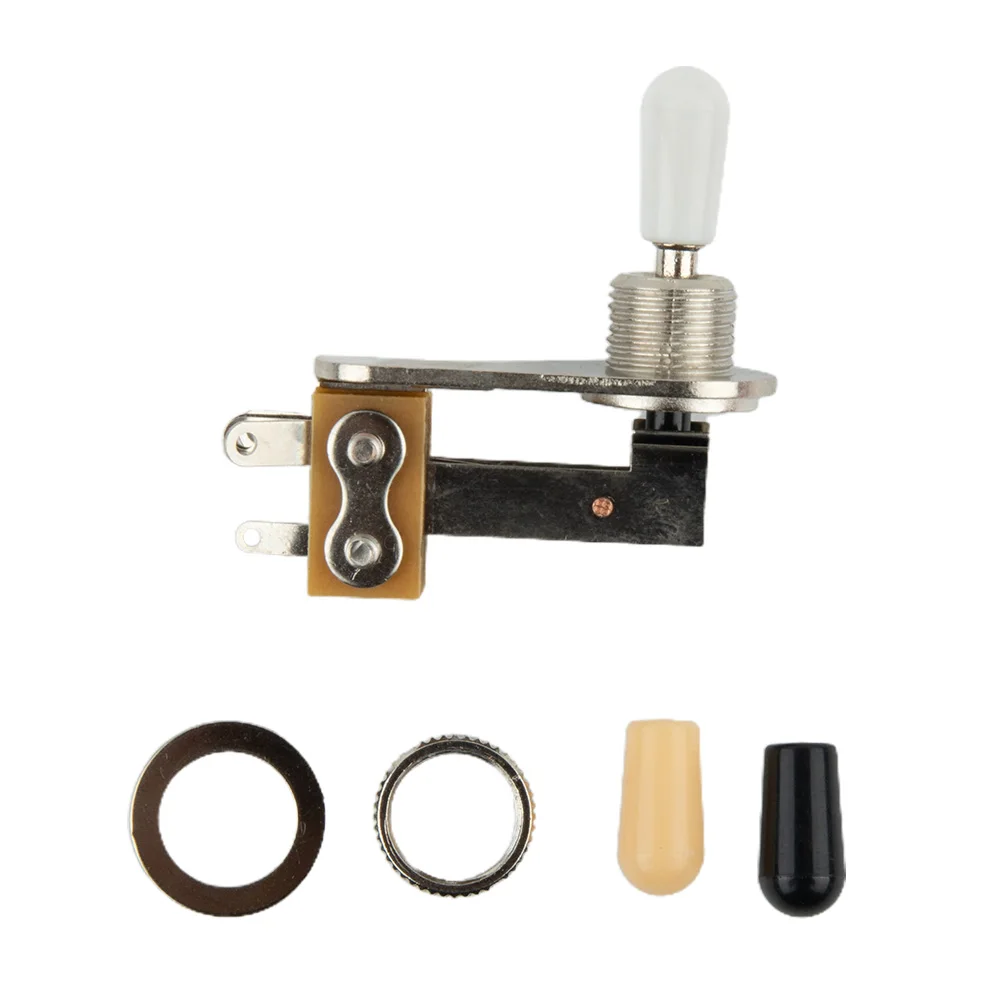 Guitar Kits Switch & Tips Right Angle Toggle Switch Approx.20g Electric Guitar Switch Gear Metal 3 Way Brand New
Guitar Kits Switch & Tips Right Angle Toggle Switch Approx.20g Electric Guitar Switch Gear Metal 3 Way Brand New