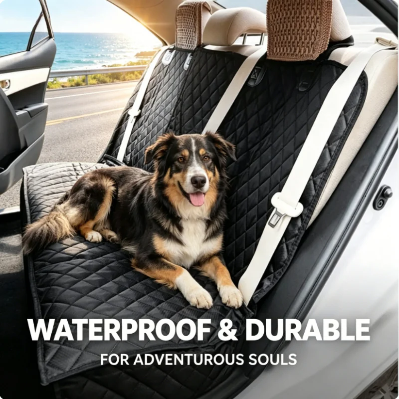 Waterproof Dog Car Seat Cover Pet Back Seat Protector with Middle Seat Armrest for Cars SUVs Trucks Sedans
Waterproof Dog Car Seat Cover Pet Back Seat Protector with Middle Seat Armrest for Cars SUVs Trucks Sedans