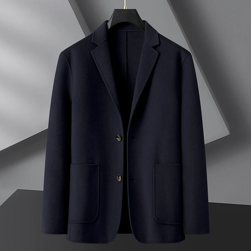 2024 High Quality Spring and Autumn Plus Fat Plus Size Wool Suit Men's Loose Double-sided Wool Coat Fat Man Casual Suit Jacket
2024 High Quality Spring and Autumn Plus Fat Plus Size Wool Suit Men's Loose Double-sided Wool Coat Fat Man Casual Suit Jacket
