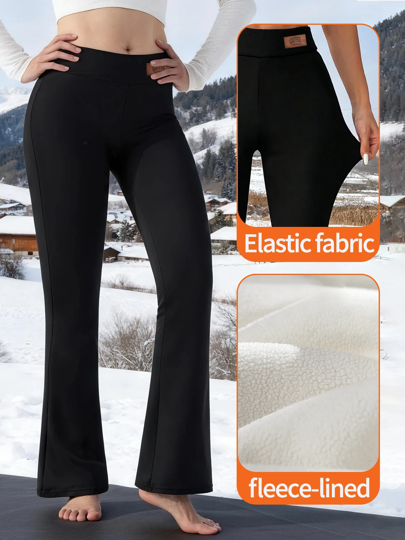 Женские термолыжные брюки Y2K с высокой талией, зимние брюки на флисовой подкладке с контролем живота, подтягивающие бедра, морозостойкие зимние брюки
Женские термолыжные брюки Y2K с высокой талией, зимние брюки на флисовой подкладке с контролем живота, подтягивающие бедра, морозостойкие зимние брюки