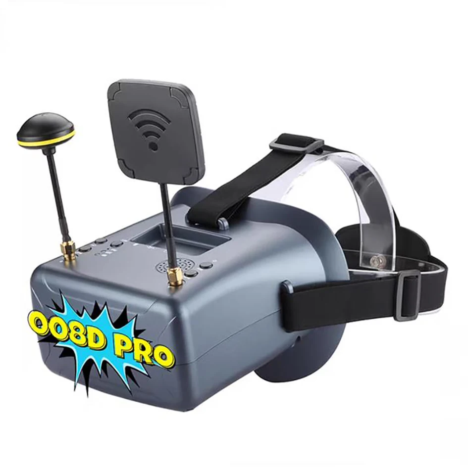 FPV 5.8G 40CH 4.3 Inch 800*480 Video Headset HD DVR Diversity FPV EV800D Goggles Analog Modules For DJI V1 V2 RC Model FPV Drone
FPV 5.8G 40CH 4.3 Inch 800*480 Video Headset HD DVR Diversity FPV EV800D Goggles Analog Modules For DJI V1 V2 RC Model FPV Drone