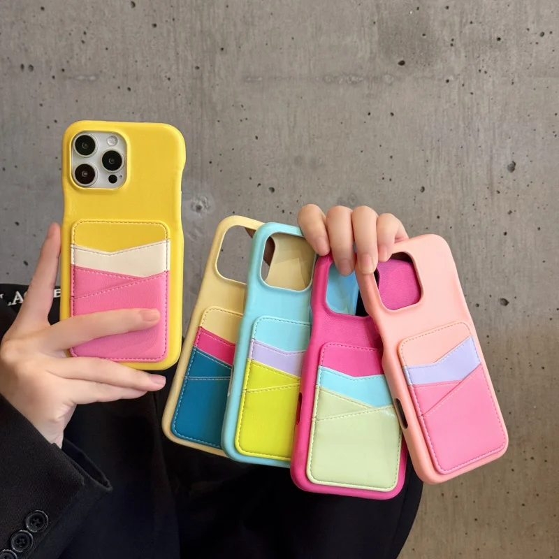 Two-tone three-pin card four-pack【5Color】Suitable for Apple16promaxPhone case with a unique, simple, solid-color designiphone15N
Two-tone three-pin card four-pack【5Color】Suitable for Apple16promaxPhone case with a unique, simple, solid-color designiphone15N
