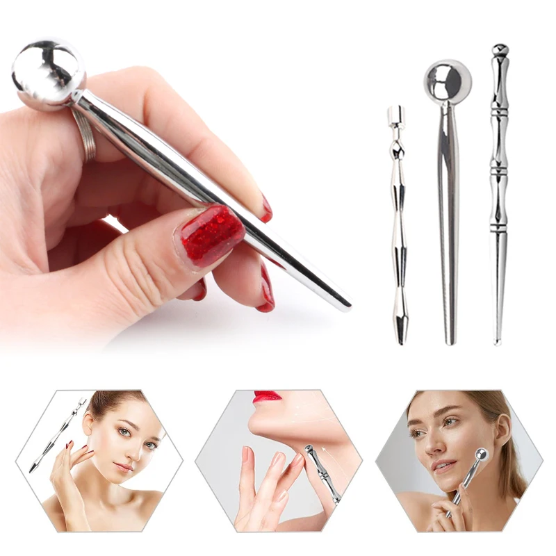Face Care Tool Point Probe Pen Massager For Face Facial Reflexology Massage Tool Retractable Acupuncture Pen
Face Care Tool Point Probe Pen Massager For Face Facial Reflexology Massage Tool Retractable Acupuncture Pen