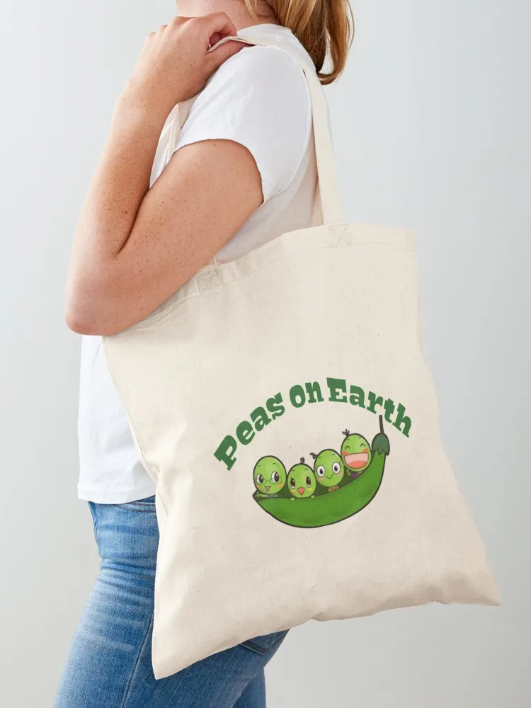 peas on earth Tote Bag eco pack Big bag women Canvas Portable shopping bag
peas on earth Tote Bag eco pack Big bag women Canvas Portable shopping bag