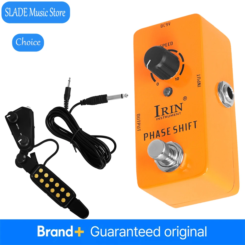 IRIN Phase Shift Pedal RS-06 Guitar Effect Pedal Retro Phase Can Make The Tone Broader Warmer Brighter True Bypass Guitar Pedal
IRIN Phase Shift Pedal RS-06 Guitar Effect Pedal Retro Phase Can Make The Tone Broader Warmer Brighter True Bypass Guitar Pedal