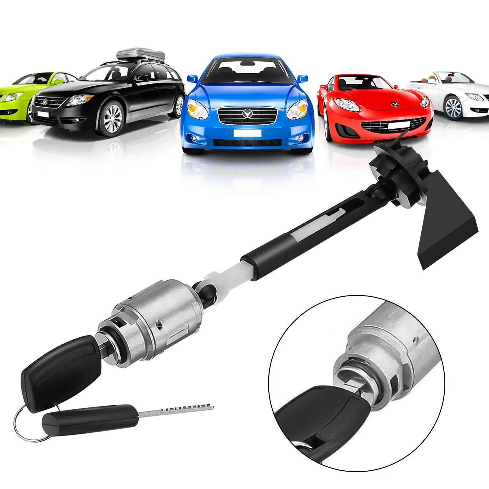 1SET For Ford Focus MK2 2004-2012 4M5AA16B970AB Front Bonnet Hood Release Lock Assembled Repair Kit Latch With 2 Same Keys
1SET For Ford Focus MK2 2004-2012 4M5AA16B970AB Front Bonnet Hood Release Lock Assembled Repair Kit Latch With 2 Same Keys