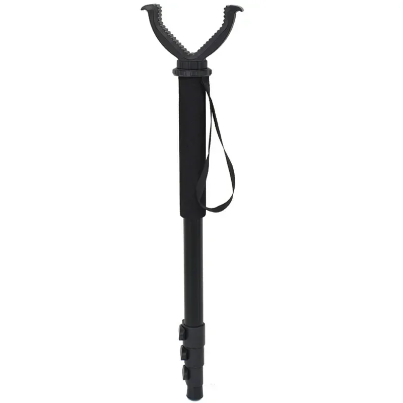 Aluminum Hunting Shooting Accessory V Shaped Rotating Yoke Monopod Telescopic Shooting Stick Hunting Stick with Shoulder Strap
Aluminum Hunting Shooting Accessory V Shaped Rotating Yoke Monopod Telescopic Shooting Stick Hunting Stick with Shoulder Strap