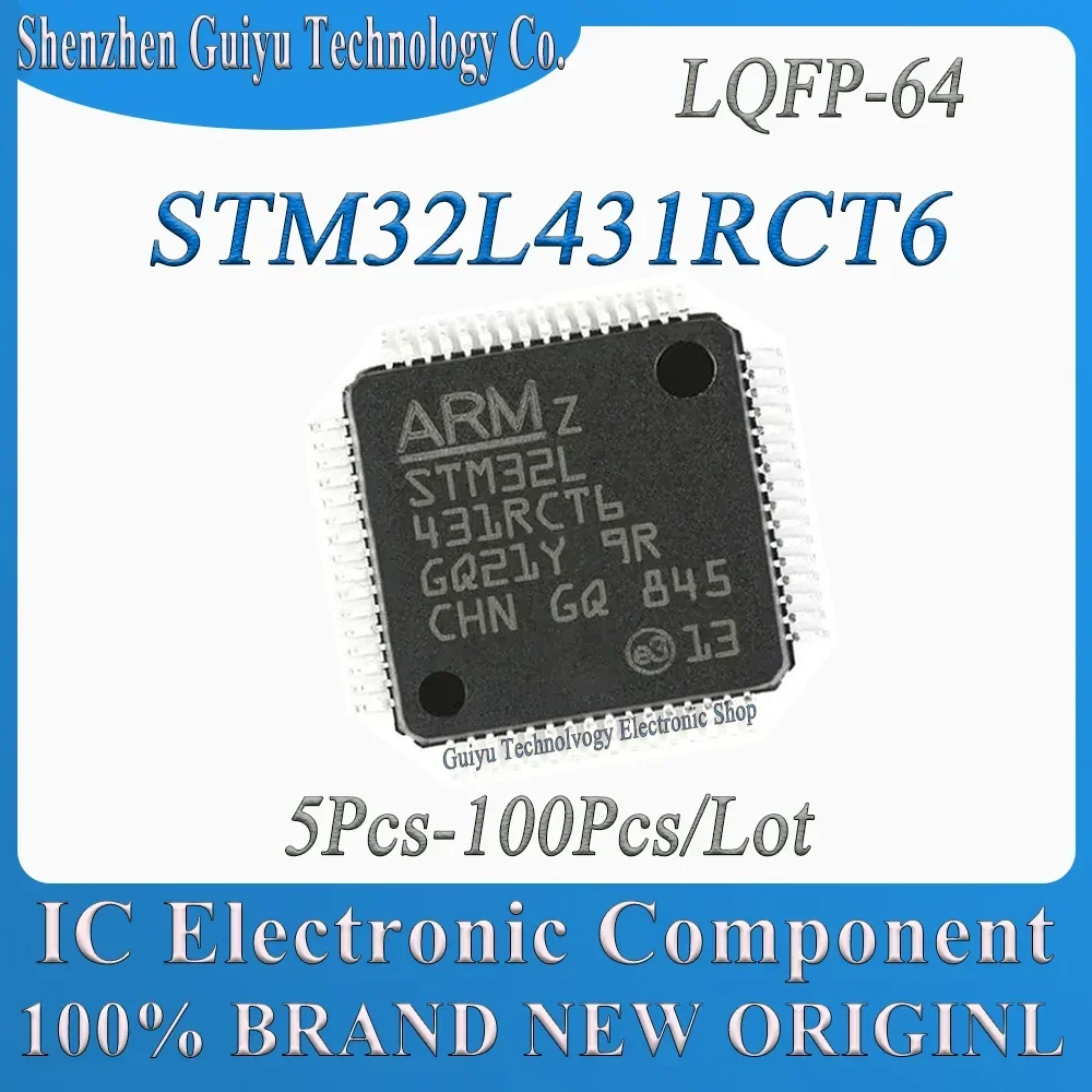 5-100 шт./лот STM32L431RCT6 STM32L431RC STM32L431 STM32L LQFP-64 IC-чип
5-100 шт./лот STM32L431RCT6 STM32L431RC STM32L431 STM32L LQFP-64 IC-чип