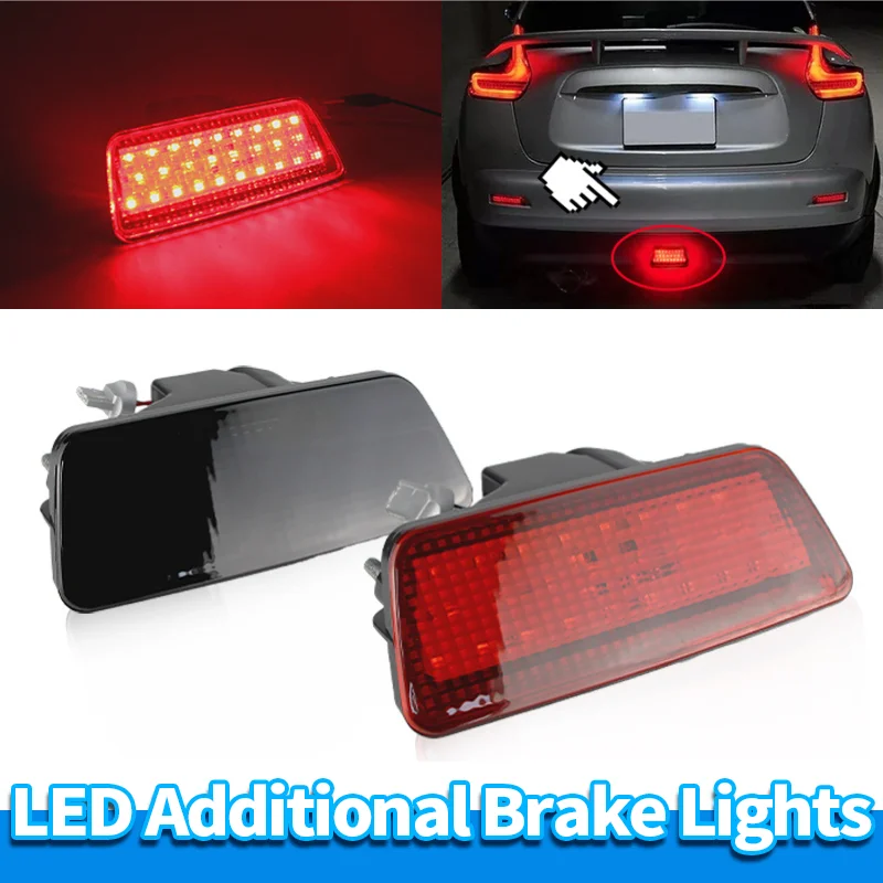 1PC Nissan Rogue Murano Juke LED Rear Bumper Fog Light Third Brake Stop Tail Lamp Assembly Red Lens Replacement 26580-ED50A
1PC Nissan Rogue Murano Juke LED Rear Bumper Fog Light Third Brake Stop Tail Lamp Assembly Red Lens Replacement 26580-ED50A