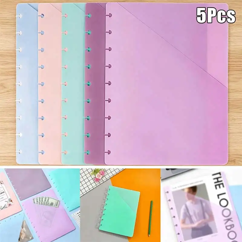 5Pcs Discbound Dividers with Pockets Discbound Notebook 7x9.25'' 9 Disc Bound Planner Inserts Pocket Plastic Index Dividers
5Pcs Discbound Dividers with Pockets Discbound Notebook 7x9.25'' 9 Disc Bound Planner Inserts Pocket Plastic Index Dividers
