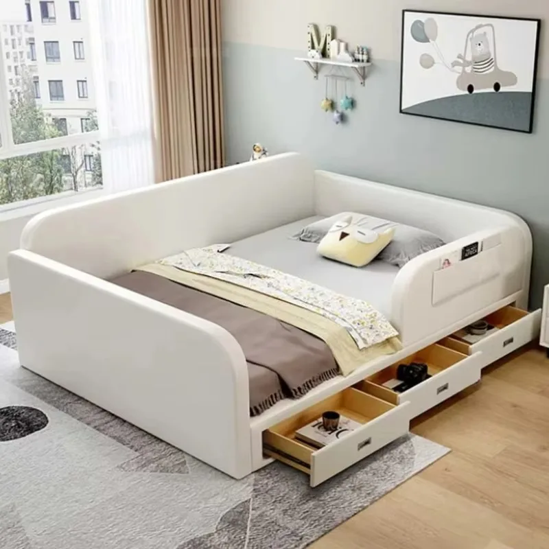 Modern White Double Bed Designer Waterproof Storage Full Size luxury Bed Frame modular Platform Letto Matrimoniale Furniture
Modern White Double Bed Designer Waterproof Storage Full Size luxury Bed Frame modular Platform Letto Matrimoniale Furniture