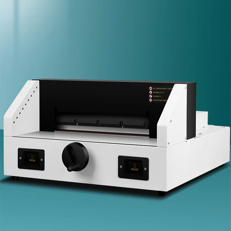 GD1090 Electric Paper Cutter, 40MM Cutting Thickness, for Cutting Thick Printing, Office, Graphic, and Book Material(Customized)
GD1090 Electric Paper Cutter, 40MM Cutting Thickness, for Cutting Thick Printing, Office, Graphic, and Book Material(Customized)