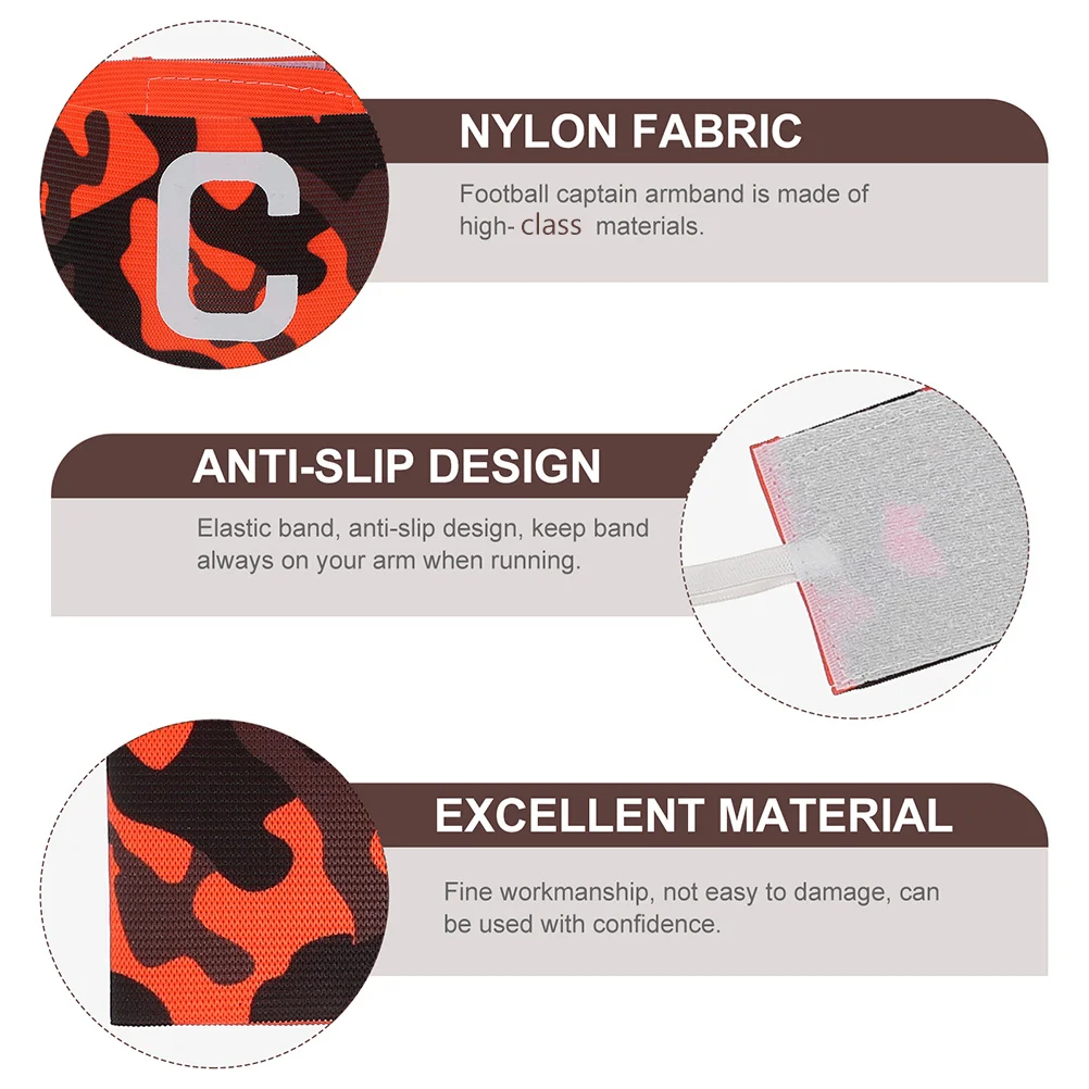3Pcs Captain Armbands for Football Adjustable Elastic Breathable Anti Slip Sports Arm Bands Soccer Team Leaders
3Pcs Captain Armbands for Football Adjustable Elastic Breathable Anti Slip Sports Arm Bands Soccer Team Leaders