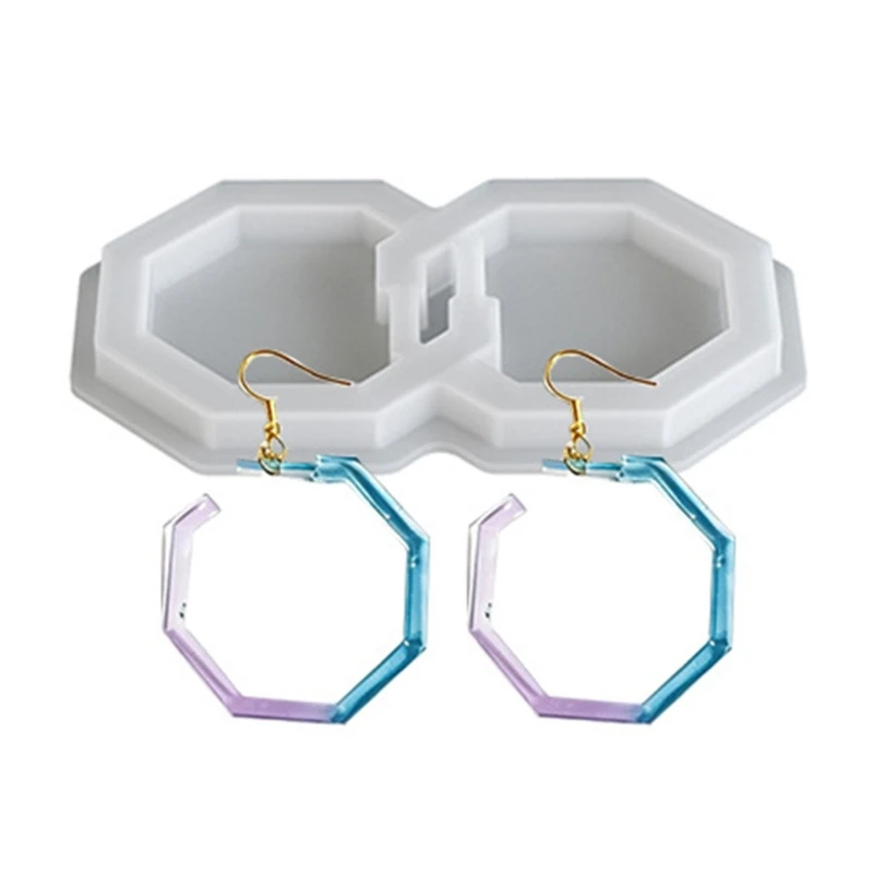 E15A Multiple Use Silicone Earring Mould Portable Jewelry Making Tool for Resin Clay and Craft Enthusiasts
E15A Multiple Use Silicone Earring Mould Portable Jewelry Making Tool for Resin Clay and Craft Enthusiasts