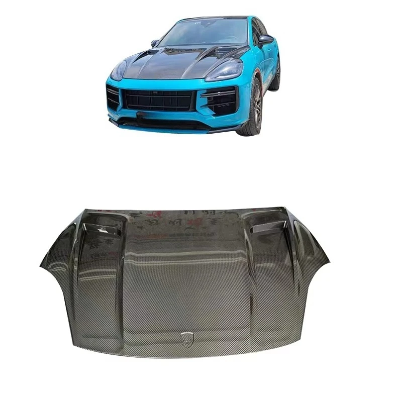 Dry Carbon Fiber Front Engine Hoods Cover Body Kit for Porsche Cayenne 9Y0 Hood Perfect Fitment
Dry Carbon Fiber Front Engine Hoods Cover Body Kit for Porsche Cayenne 9Y0 Hood Perfect Fitment