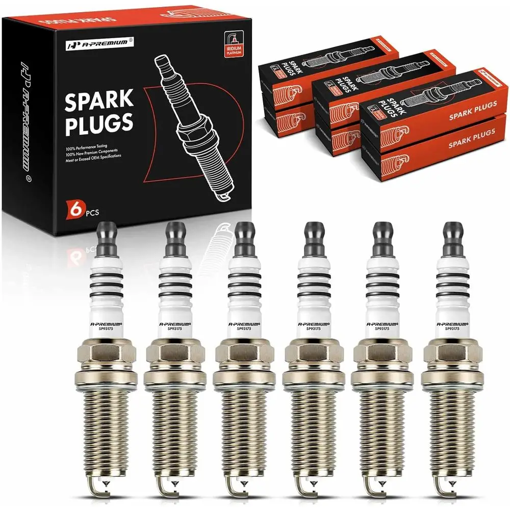 Iridium Platinum Spark Plugs Compatible with Honda Accord & Jeep Grand Cherokee & Dodge Grand Caravan & Kia Sorento & Hyundai Sa
Iridium Platinum Spark Plugs Compatible with Honda Accord & Jeep Grand Cherokee & Dodge Grand Caravan & Kia Sorento & Hyundai Sa