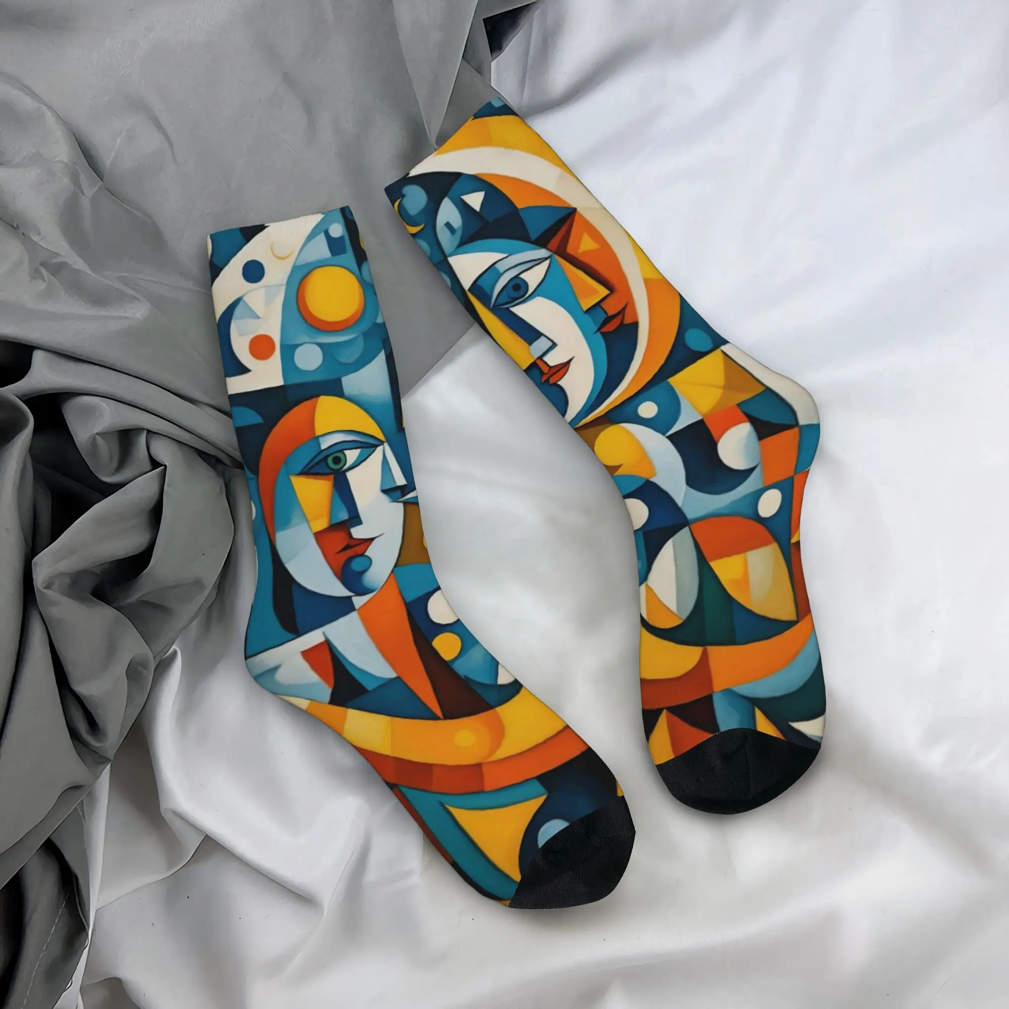 Men Socks Pablo Picasso Art Spanish Artist Stockings Autumn Casual Comfortable Socks Pattern Running Sports Non-Slip Socks
Men Socks Pablo Picasso Art Spanish Artist Stockings Autumn Casual Comfortable Socks Pattern Running Sports Non-Slip Socks