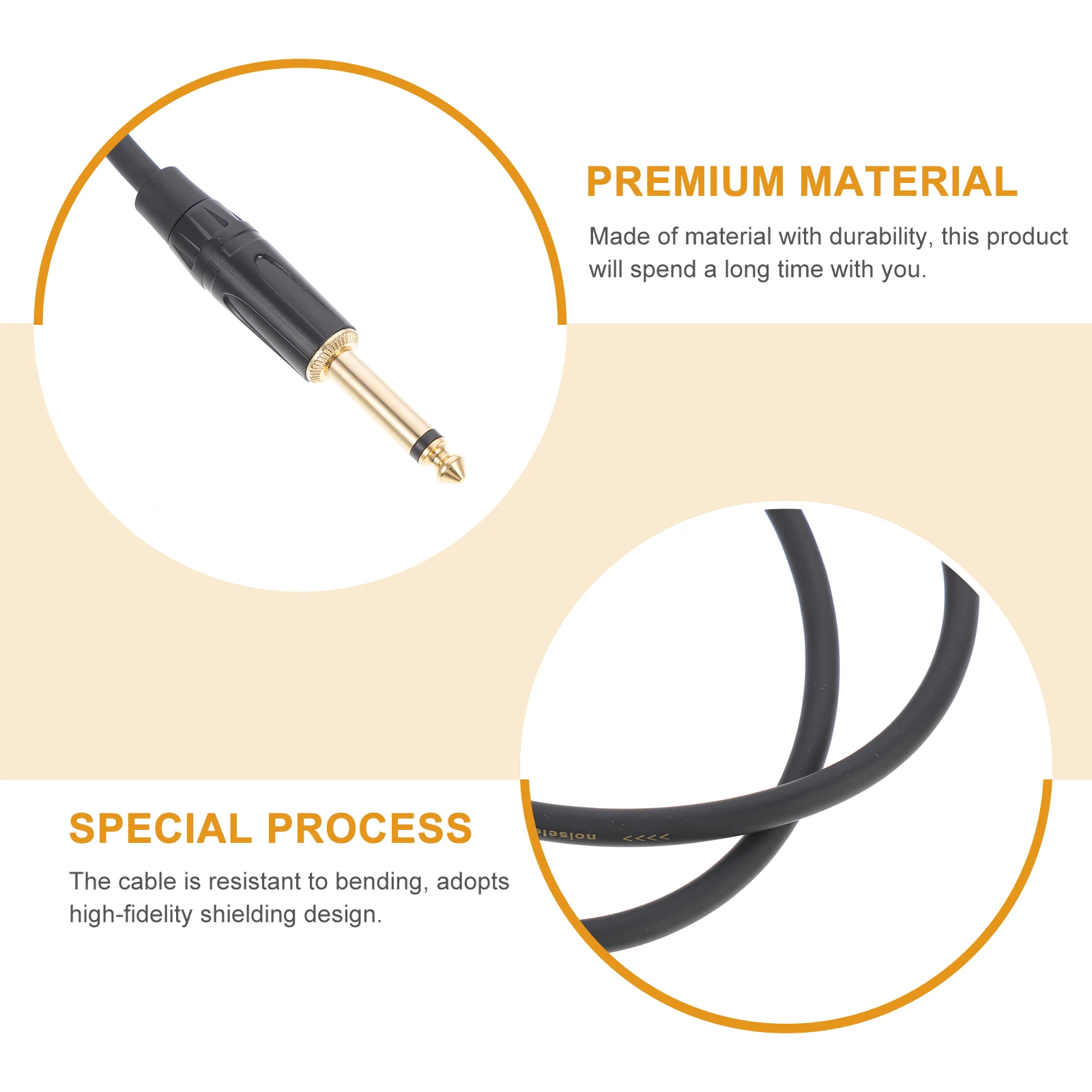 Audio Line Microphone Wire Electric Guitar Amp Cord Patch Cables Lead to Amplifier
Audio Line Microphone Wire Electric Guitar Amp Cord Patch Cables Lead to Amplifier