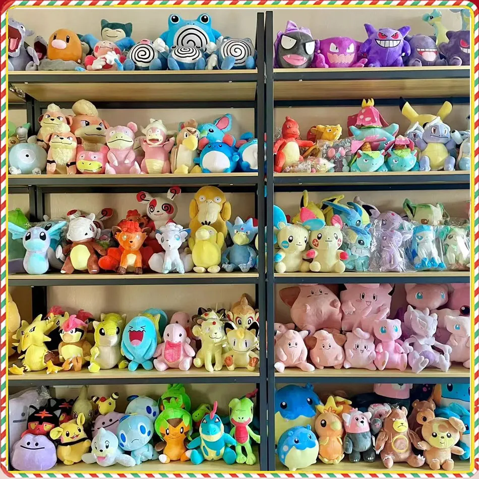 POKEMON Original Plush Toy Gengar Pikachu Charizard Genuine Plush Doll Soft Kawaii Cute Cartoon Piplup Toys for Kids Gift
POKEMON Original Plush Toy Gengar Pikachu Charizard Genuine Plush Doll Soft Kawaii Cute Cartoon Piplup Toys for Kids Gift