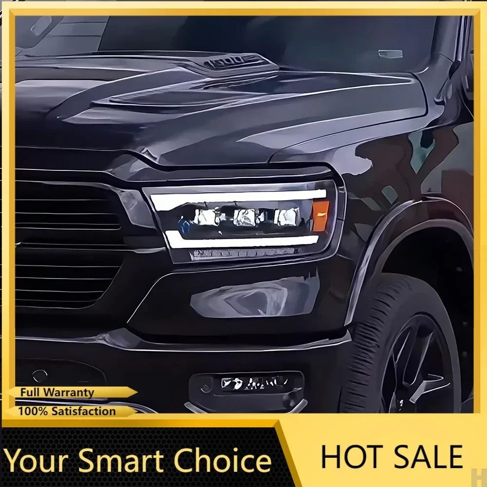 Car Front Lamps For Dodge RAM1500 2019-2023 LED Auto Headlights Assembly Upgrade Dynamic DRL 3 Projector Lens Tool Accessories
Car Front Lamps For Dodge RAM1500 2019-2023 LED Auto Headlights Assembly Upgrade Dynamic DRL 3 Projector Lens Tool Accessories