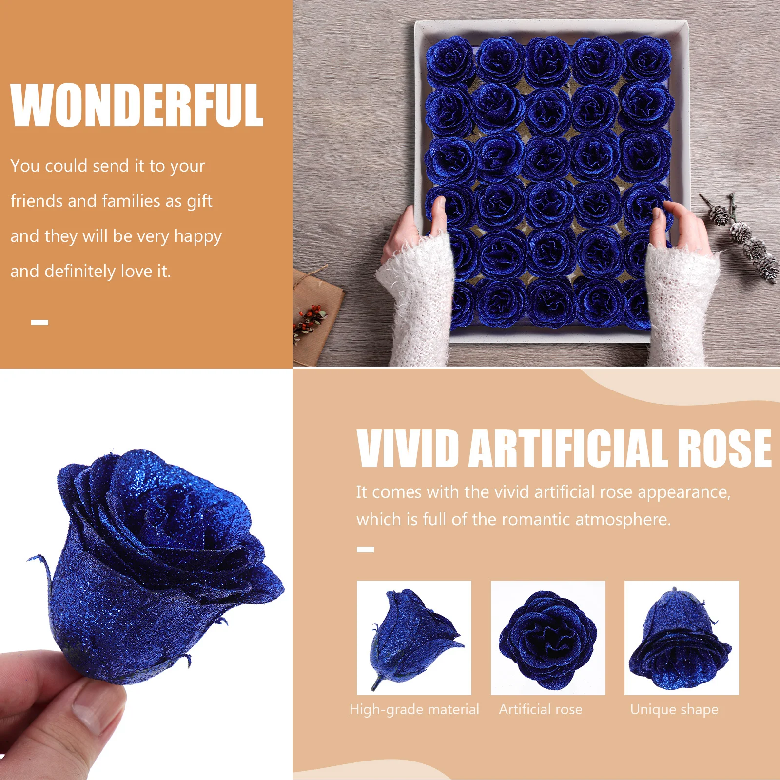 1 Box High-Grade Artificialdiy Decor Wedding Party Ornament Romantic Preserved Fake Flower Immortal Flower Festival Scene
1 Box High-Grade Artificialdiy Decor Wedding Party Ornament Romantic Preserved Fake Flower Immortal Flower Festival Scene