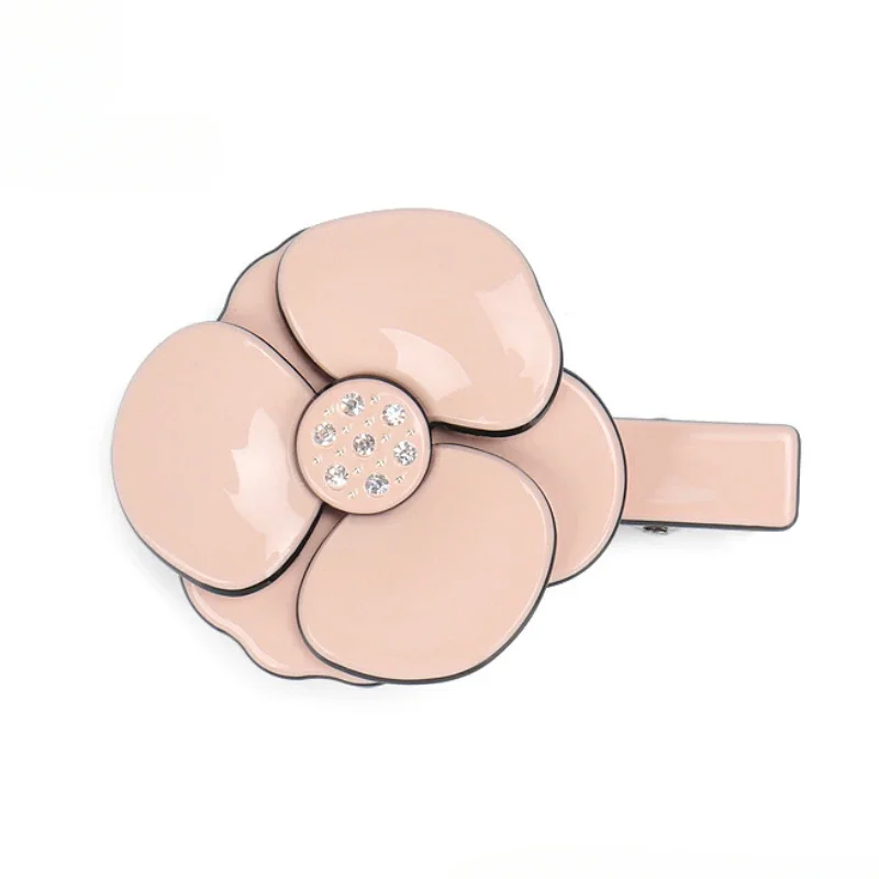 Solid Color Hairpin Top Clip Simple Elegant Camellia Flowers Horizontal Duckbill Clips Headdress Accessories for Women
Solid Color Hairpin Top Clip Simple Elegant Camellia Flowers Horizontal Duckbill Clips Headdress Accessories for Women