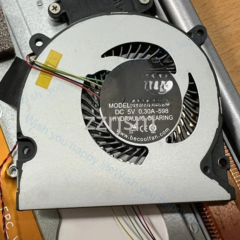 T Laptop CPU Fan for 6004RVH-M52-622 B21001SS9NS14325 LN00221D1203757 DC5V New 6004RVH-M55 6004RVH-M51 598 622
T Laptop CPU Fan for 6004RVH-M52-622 B21001SS9NS14325 LN00221D1203757 DC5V New 6004RVH-M55 6004RVH-M51 598 622