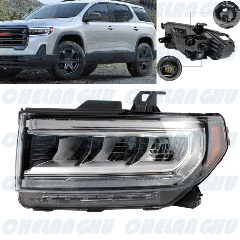 Headlight Headlamp Assembly Fit for GMC Acadia 2020 2021 2022 2023 Car accessories Left Side
Headlight Headlamp Assembly Fit for GMC Acadia 2020 2021 2022 2023 Car accessories Left Side