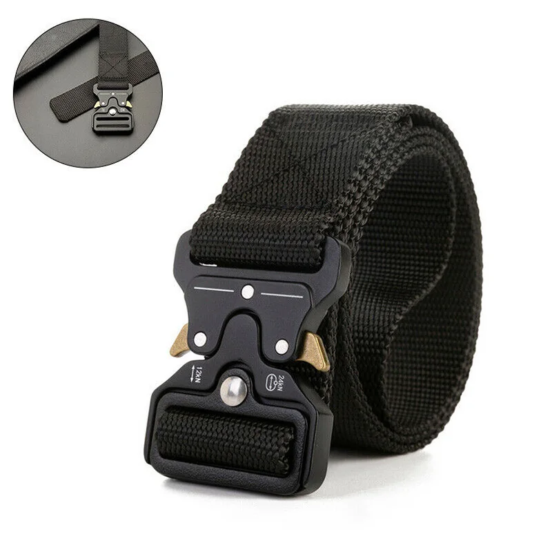 Cobra Tactical Belt Alloy Buckle Multi Functional Fashion Buckle Outdoor Belt Youth Military Training Waist Support Canvas Belts
Cobra Tactical Belt Alloy Buckle Multi Functional Fashion Buckle Outdoor Belt Youth Military Training Waist Support Canvas Belts