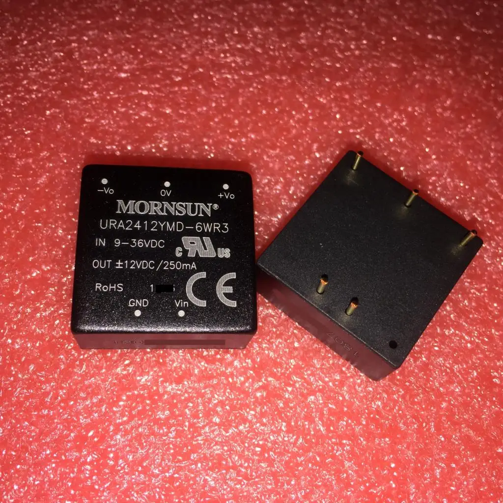 URA2412YMD-6WR3 DC-DC 9-36 В поворотный положительный и отрицательный 12 В 0,25 А оригинальный модуль питания
URA2412YMD-6WR3 DC-DC 9-36 В поворотный положительный и отрицательный 12 В 0,25 А оригинальный модуль питания