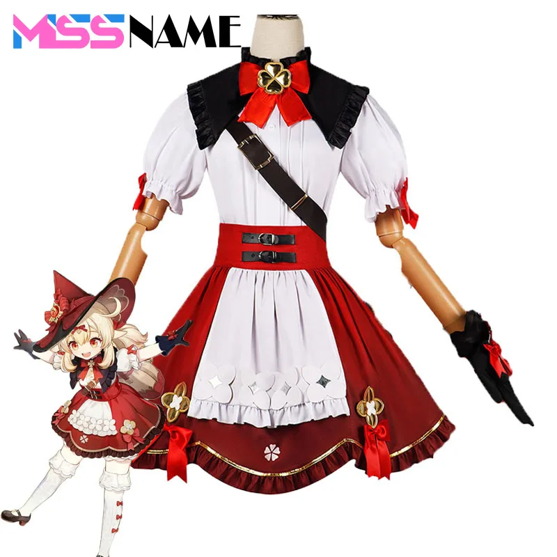 Game GenshinImpact Klee Cosplay Costume Dress Role Play Comic Con Dress Hallowmas Party Wigs Coser Prop
Game GenshinImpact Klee Cosplay Costume Dress Role Play Comic Con Dress Hallowmas Party Wigs Coser Prop