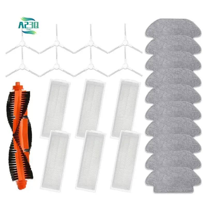 A23Q-For Robot Vacuum S12 / T12 B106GL / S10 / S10 EU Vacuum Parts Main Roller Side Brush Hepa Filter Mop Cloth
A23Q-For Robot Vacuum S12 / T12 B106GL / S10 / S10 EU Vacuum Parts Main Roller Side Brush Hepa Filter Mop Cloth