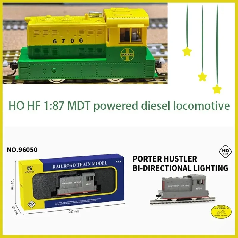 HO Scale HF 1:87 MDT powered diesel locomotive Train Model With Power Classics Adult Souvenir Gift Hobby & Toys
HO Scale HF 1:87 MDT powered diesel locomotive Train Model With Power Classics Adult Souvenir Gift Hobby & Toys