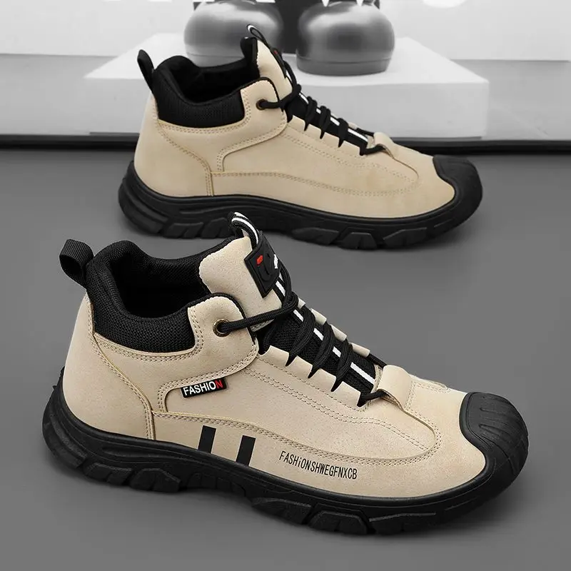 Мужская повседневная обувь высокого качества, высокие кожаные кроссовки, модная мужская спортивная обувь, удобная мужская походная обувь, обувь для вождения
Мужская повседневная обувь высокого качества, высокие кожаные кроссовки, модная мужская спортивная обувь, удобная мужская походная обувь, обувь для вождения